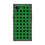 プレミアムスクエアケース with MagSafe［ Shower Dot - Green ］