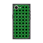 プレミアムスクエアケース with MagSafe［ Shower Dot - Green ］