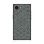 プレミアムスクエアケース with MagSafe［ Dot Circle - Gray ］
