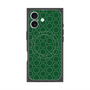 プレミアムスクエアケース with MagSafe［ Dot Circle - Green ］