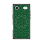 プレミアムスクエアケース with MagSafe［ Dot Circle - Green ］