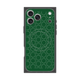 プレミアムスクエアケース with MagSafe［ Dot Circle - Green ］