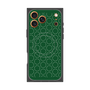 プレミアムスクエアケース with MagSafe［ Dot Circle - Green ］