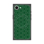 プレミアムスクエアケース with MagSafe［ Dot Circle - Green ］