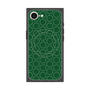 プレミアムスクエアケース with MagSafe［ Dot Circle - Green ］
