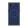 プレミアムスクエアケース with MagSafe［ Dot Circle - Navy ］