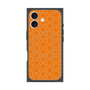 プレミアムスクエアケース with MagSafe［ Dot Circle - Orange ］