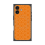 プレミアムスクエアケース with MagSafe［ Dot Circle - Orange ］