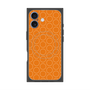 プレミアムスクエアケース with MagSafe［ Dot Circle - Orange ］
