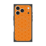 プレミアムスクエアケース with MagSafe［ Dot Circle - Orange ］