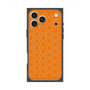 プレミアムスクエアケース with MagSafe［ Dot Circle - Orange ］