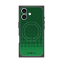プレミアムスクエアケース with MagSafe［ Dot Gradation - Green ］