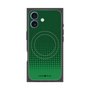 プレミアムスクエアケース with MagSafe［ Dot Gradation - Green ］