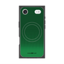 プレミアムスクエアケース with MagSafe［ Dot Gradation - Green ］