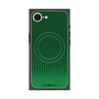 プレミアムスクエアケース with MagSafe［ Dot Gradation - Green ］