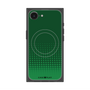 プレミアムスクエアケース with MagSafe［ Dot Gradation - Green ］