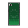 プレミアムスクエアケース with MagSafe［ Dot Gradation - Green ］
