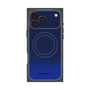 プレミアムスクエアケース with MagSafe［ Dot Gradation - Blue ］