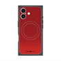 プレミアムスクエアケース with MagSafe［ Dot Gradation - Red ］