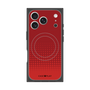 プレミアムスクエアケース with MagSafe［ Dot Gradation - Red ］