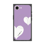 プレミアムスクエアケース with MagSafe［ Two Hearts - Purple ］