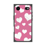 プレミアムスクエアケース with MagSafe［ Dot Hearts - Pink ］