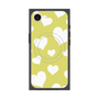 プレミアムスクエアケース with MagSafe［ Dot Hearts - Yellow ］