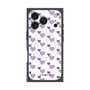 プレミアムスクエアケース with MagSafe［ Stripe Hearts - Purple ］