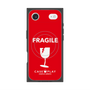 プレミアムスクエアケース with MagSafe［ FRAGILE - Red ］