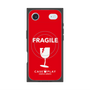 プレミアムスクエアケース with MagSafe［ FRAGILE - Red ］