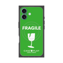 プレミアムスクエアケース with MagSafe［ FRAGILE - Green ］