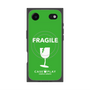 プレミアムスクエアケース with MagSafe［ FRAGILE - Green ］