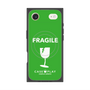 プレミアムスクエアケース with MagSafe［ FRAGILE - Green ］