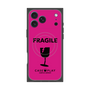 プレミアムスクエアケース with MagSafe［ FRAGILE - Pink ］