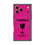 プレミアムスクエアケース with MagSafe［ FRAGILE - Pink ］