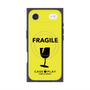 プレミアムスクエアケース with MagSafe［ FRAGILE - Yellow ］