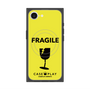 プレミアムスクエアケース with MagSafe［ FRAGILE - Yellow ］