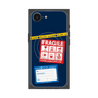 プレミアムスクエアケース with MagSafe［ FRAGILE Stickers - Navy ］