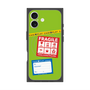 プレミアムスクエアケース with MagSafe［ FRAGILE Stickers - Green ］