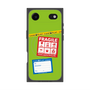 プレミアムスクエアケース with MagSafe［ FRAGILE Stickers - Green ］