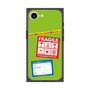 プレミアムスクエアケース with MagSafe［ FRAGILE Stickers - Green ］
