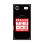 プレミアムスクエアケース with MagSafe［ FRAGILE Sticker - Black ］