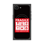 プレミアムスクエアケース with MagSafe［ FRAGILE Sticker - Black ］