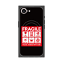 プレミアムスクエアケース with MagSafe［ FRAGILE Sticker - Black ］