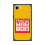 プレミアムスクエアケース with MagSafe［ FRAGILE Sticker - Yellow ］