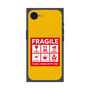 プレミアムスクエアケース with MagSafe［ FRAGILE Sticker - Yellow ］