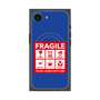 プレミアムスクエアケース with MagSafe［ FRAGILE Sticker - Blue ］