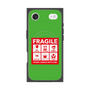 プレミアムスクエアケース with MagSafe［ FRAGILE Sticker - Green ］