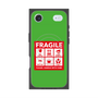 プレミアムスクエアケース with MagSafe［ FRAGILE Sticker - Green ］