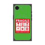 プレミアムスクエアケース with MagSafe［ FRAGILE Sticker - Green ］